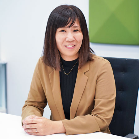 ビジネスプランニング本部プロジェクト・マネジャーのA.U.さん